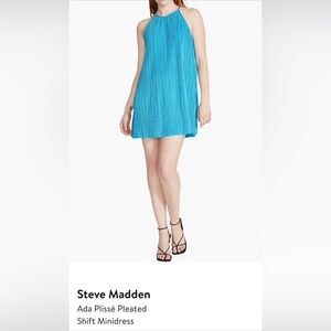 Steve Madden Aqua Shift Minidress
